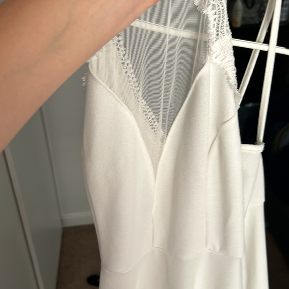 White Dress 👗 Cocktail party dress - Picture 10 of 15